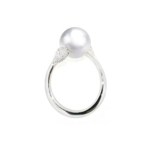 Anello Utopia Donna SIMPLY in Oro bianco Perla QAA153
