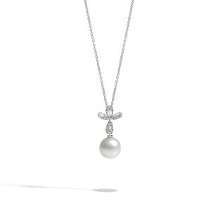 Collana Utopia Donna PAVONE in Oro bianco Perla PVP5BBD03