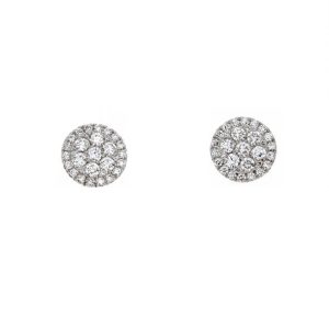 Orecchini Golay Donna CERCHIO DI LUCE in Oro bianco Diamante OPV003DI3 0.88 F SI