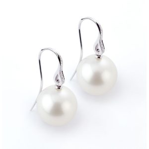 Orecchini Utopia Donna MONACHELLE in Oro bianco Perla UMB175