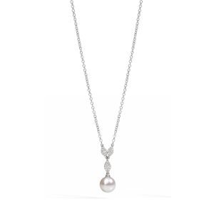 Collana Utopia Donna in Oro bianco Perla ICP5BB05