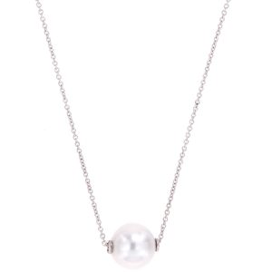 Collana Utopia LUCE in Oro bianco Perla CG004