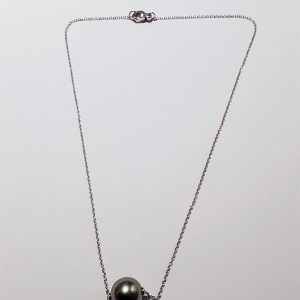 Collana Utopia LUCE in Oro bianco Perla C2047