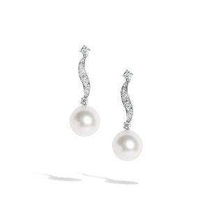 Orecchini Utopia Donna GALLERY in Oro bianco Perla GOFB210