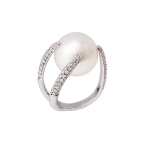 Anello Utopia Donna GALLERY in Oro bianco Perla JTA1BB10