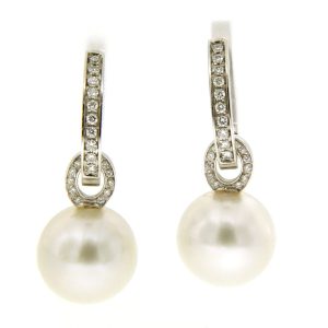 Orecchini Utopia Donna GALLERY in Oro bianco Perla GOK94