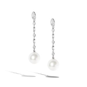 Orecchini Utopia Donna GALLERY in Oro bianco Perla GOAF014