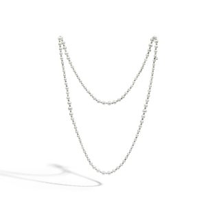 Collana Utopia Donna AQUA in Oro bianco Perla FWL2060