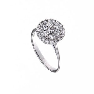 Anello Golay Donna CERCHIO DI LUCE in Oro bianco Diamante APV003DI4 0.65 F SI