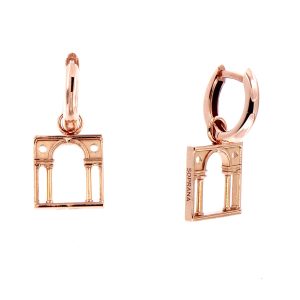 Orecchini Loving Palladio  Donna 2D in Oro 14R-OR SERLIANA