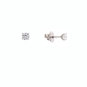 Orecchini Crivelli PUNTO LUCE in Oro bianco Diamante 326-BO-4907 0.80 F SI
