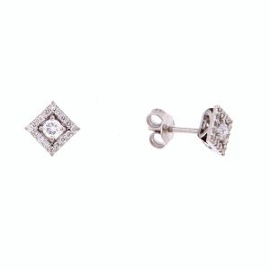 Orecchini Golay Donna CERCHIO DI LUCE in Oro bianco Diamante OCT015DI1 0.47 G SI