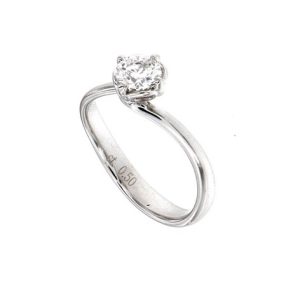 Anello Golay Donna Rugiada in Oro bianco Diamante