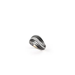 Anello Annamaria Cammilli Donna velaa pavè in Oro Diamante GAN3259E