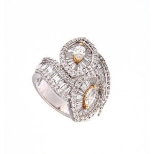 Anello Crivelli Donna in Oro bianco Diamante 320-R4438