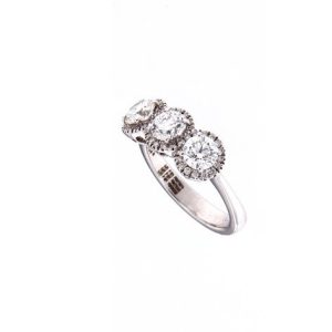 Anello Crivelli Donna TRILOGY in Oro Diamante 017-2171
