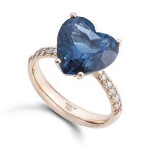 Anello Dezulian Gioielli Donna La Vie en Rose in Oro Topazio ACU12 TP LONDON