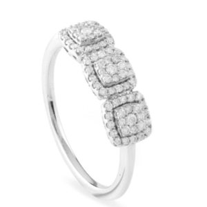 Anello Salvini Donna Bagliori in Oro bianco Diamante 20094165