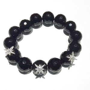 Bracciale Misis Donna EMERA in Argento Onice BR08177