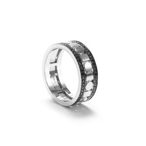 Anello Damiani Belle Epoque Reel in Oro bianco Diamante Black 20111828