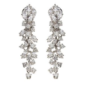 Orecchini Damiani Donna Mimosa in Oro bianco Diamante 20084682