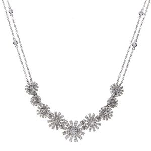 Collana Damiani Donna Margherita in Oro bianco Diamante 20075452