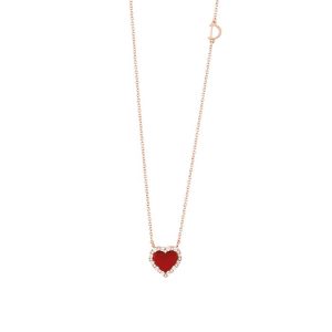 Collana Damiani Donna Belle Epoque in Oro rosa Corniola 20108939