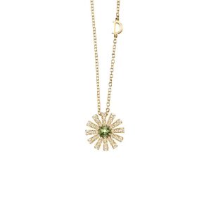 Collana Damiani Donna Margherita in Oro giallo Tsavorite 20106917