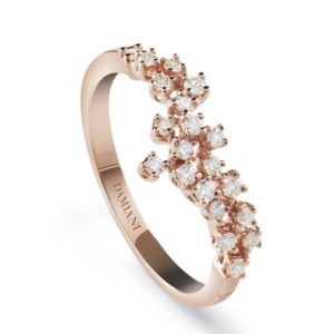 Anello Damiani Donna Mimosa in Oro rosa Diamante 20086883
