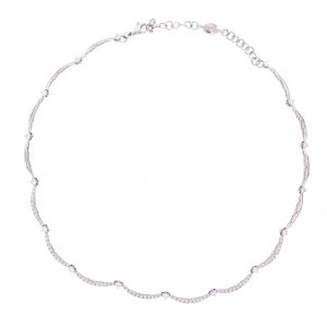 Collana Damiani Donna Classici Tradition in Oro bianco Diamante DCB71286