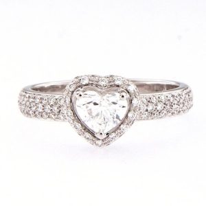 Anello Damiani Donna Minou Full Pavé form in Oro bianco Diamante 81100974