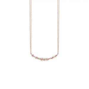 Collana Damiani Donna MIMOSA FLEXI in Oro rosa Diamante Brown 20087875