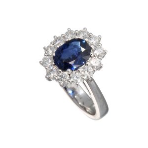 Anello Damiani Donna Gemme D in Oro bianco Zaffiro 20098966