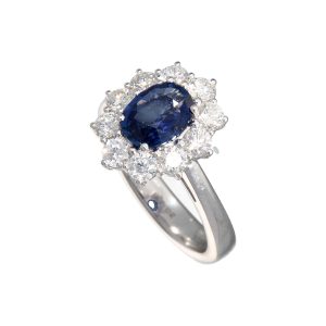Anello Damiani Donna Gemme D in Oro bianco Zaffiro 20095773