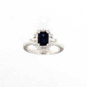 Anello Damiani Donna Gemme D in Oro bianco Zaffiro 81077469