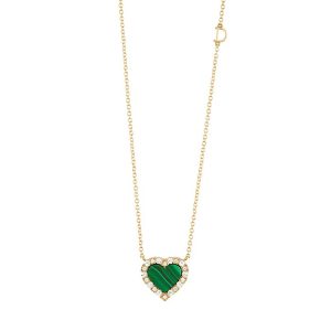 Collana Damiani Donna Belle Epoque in Oro Malachite 20108936