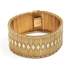 Bracciale Unoaerre Donna in Oro BR OG TAPPETO ROMBI