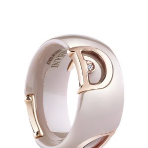 Anello Damiani Donna D.Icon in Ceramica Diamante