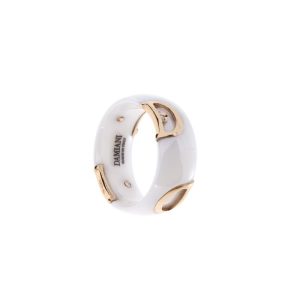 Anello Damiani Donna D.Icon in Ceramica Diamante