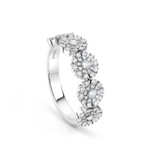 Anello Damiani Donna Margherita in Oro bianco Diamante 20089281