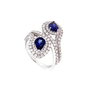 Anello Damiani Donna Special Classic in Oro bianco Zaffiro 81068150
