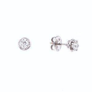 Orecchini Damiani Donna Minou in Oro bianco Diamante 81052889
