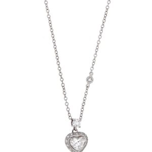 Collana Damiani Donna Minou Full Pavé form in Oro bianco Diamante 81095546