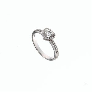 Anello Damiani Donna Minou Full Pavé form in Oro bianco Diamante 20091141