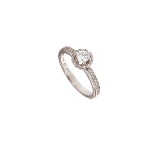 Anello Damiani Donna MINOU FULL PAVE' in Platino Diamante 20091057