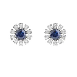 Orecchini Damiani Donna Margherita in Oro bianco Zaffiro 20084146