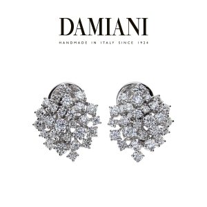 Orecchini Damiani Donna Mimosa in Oro bianco Diamante 20075400