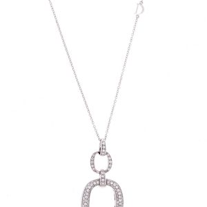 Collana Damiani Donna D.Lace in Oro bianco Diamante 20056621