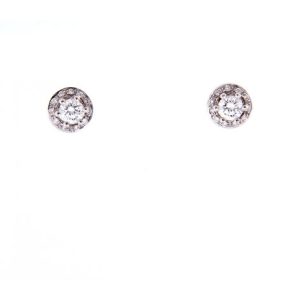 Orecchini Damiani Donna MINOU FULL PAVE' in Oro bianco Diamante 20016276
