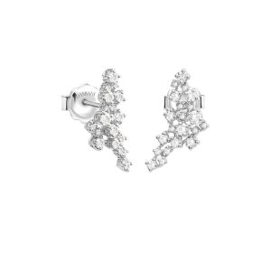 Orecchini Damiani Donna Mimosa in Oro bianco Diamante 20104947